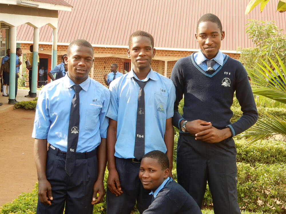 four st. kizito foundation students